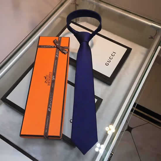 Classic Men Business Luxury Tie Replica Top Quality Hermes Ties 14
